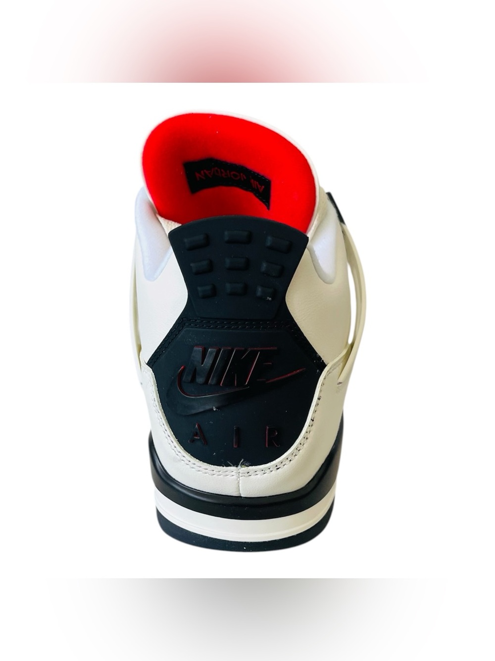 Air Jordan 4 Retro OG FC Off-White Basketball Sneakers MED TOP - Picture 8 of 10